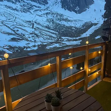 Chaleureux T2 Au Pied Des Pistes. Appt De 4 A 6 Personnes. La Mongie